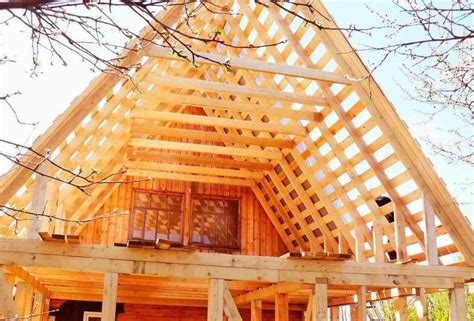 Мансардная крыша своими руками: 11 чертежей, схем с размерами ...