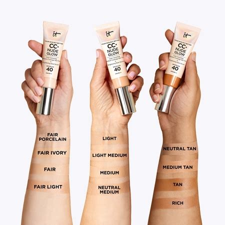 It Cosmetics Your Skin But Better Cc Nude Glow Make Up Pro Rozjasn N Pleti Spf Notino Cz