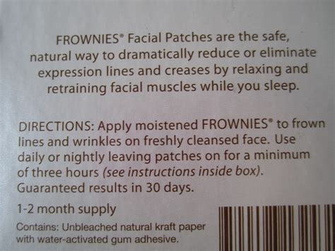 Frownies Review ~ Handmade Reviews