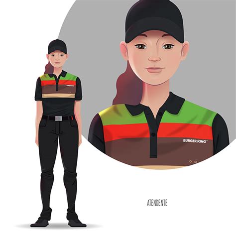 Burger King Uniform On Pantone Canvas Gallery