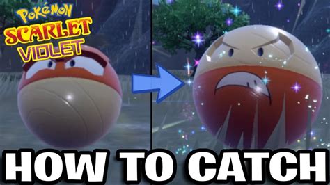 How To Catch Hisuian Voltorb Hisuian Electrode In Pokemon Scarlet