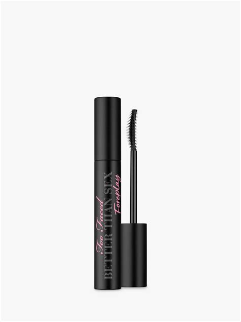 Too Faced Better Than Sex Foreplay Lash Lifting And Thickening Mascara