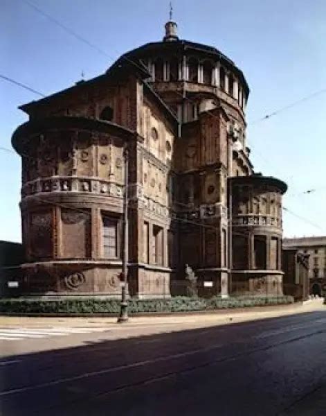 Donato Bramante Tribuna Di Santa Maria Delle Grazie A Milano