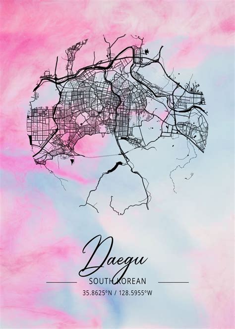 Dijon Beta Watercolor Map Poster By Tien Stencil Displate