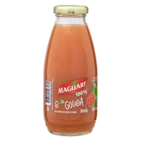 Suco de goiaba Maguary sem glúten 300 ml MercadoLivre