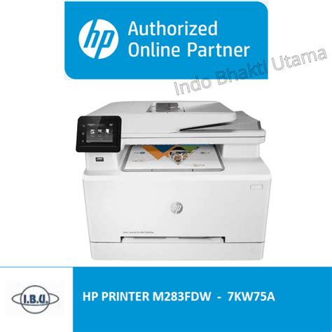 Jual HP LASERJET PRO MFP M283FDW COLOR 7KW75A Shopee Indonesia