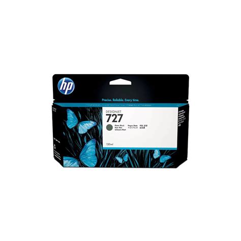 CARTUCHO HP B3P22A 727 130ML MATTE BLACK - SP Suprimentos