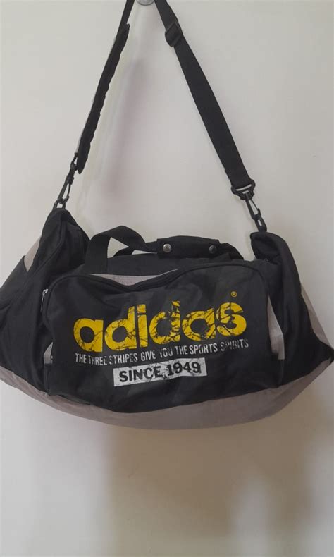 Adidas travel bag, Men's Fashion, Bags, Belt bags, Clutches and Pouches on Carousell