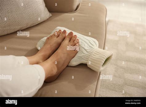 Woman Hot Water Bottle Feet Hi Res Stock Photography And Images Alamy