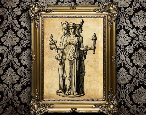 Naked Witch On Broom Goes To Sabbath Print Witchcraft Etsy