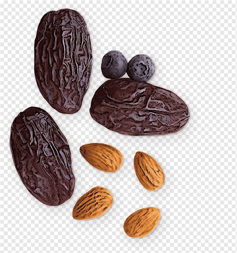 Chocolate Almond Cocoa Bean Nut Food Plant Superfood Dried Fruit