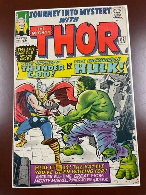 JOURNEY INTO MYSTERY WITH THOR 112 1965 THOR Vs HULK WHOLE BOOK EBay