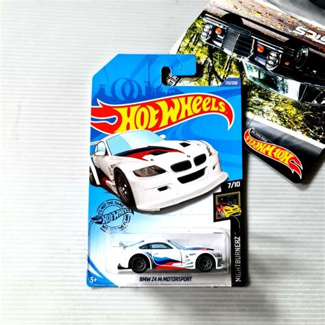 Hot Wheels Bmw Z M Motorsport Hotwheels Nightburnerz Hobbies Toys Toys Games On Carousell