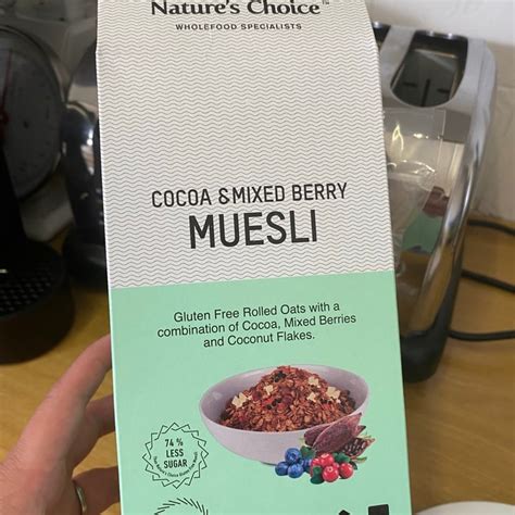 Nature S Choice Cocoa Mixed Berry Muesli Reviews Abillion