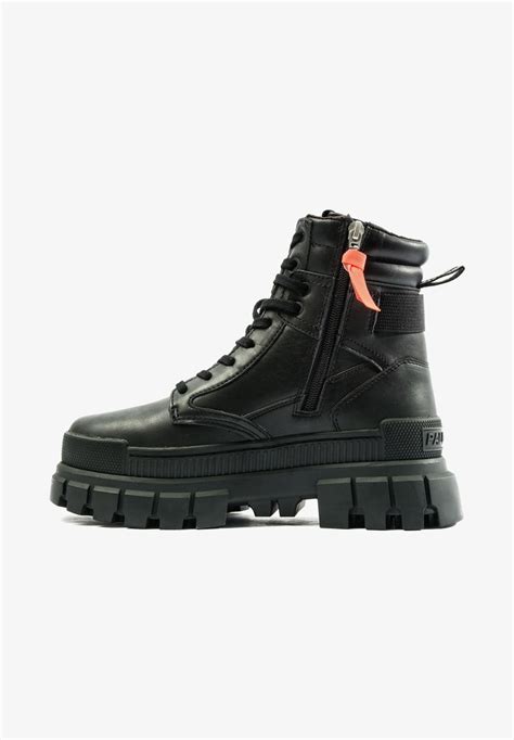 Palladium Revolt Sport Ranger Bottines à Lacets Blackblacknoir