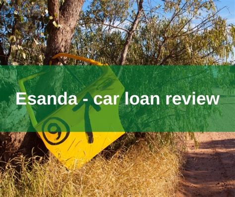 esanda car loan review