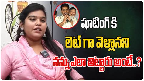 Balagam Movie Fame Actress Sowmya Sensational Comments Dil Raju