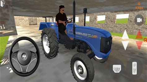 Sonaliko Tractor Driving Indian Tractor Driving Simulator D