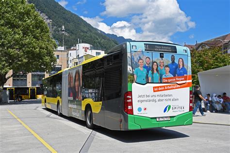 Mb C Der Sti Mit Neuer Vollwerbung F R Jahre Spital Thun Am