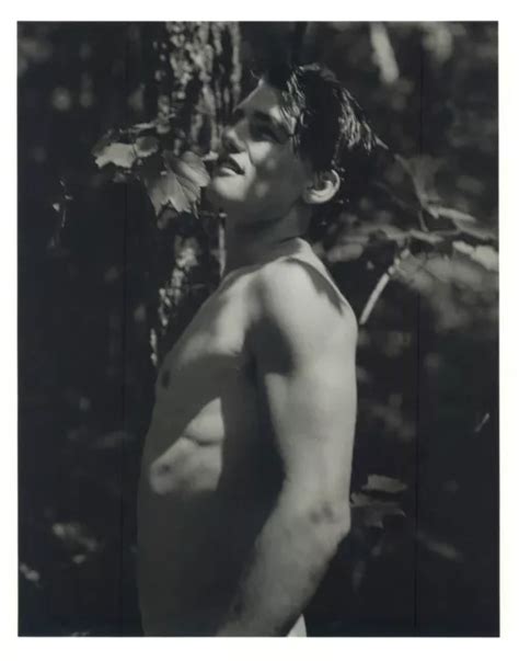 Bruce Weber Nude Male Model Snake In The Grass Art Photo Gravure