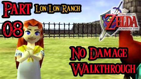 Zelda Ocarina Of Time 100 Walkthrough Widescreen Hd Part 8 Lon Lon