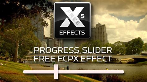 Xeffects Progress Slider Free Title Plugin For Final Cut Pro X Fcpx