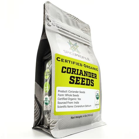 Amazon Spice Profile USDA Certified Organic Coriander Seeds