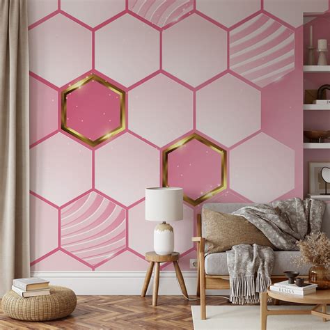 Light Pink Design Wallpaper