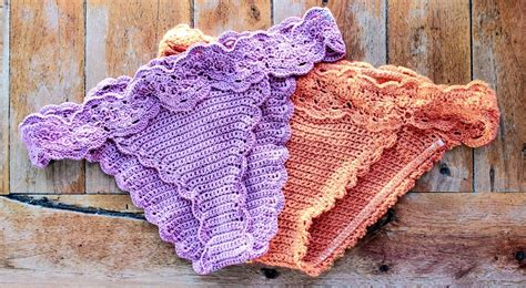 Blooms Bikini Bottom Crochet Lace Bikini Pattern Etsy