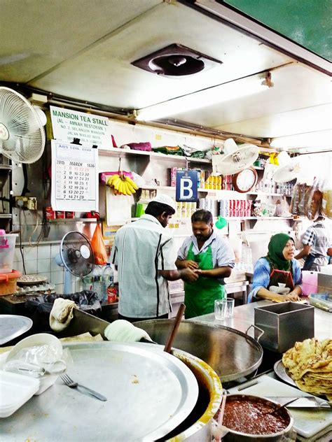 Venoths Culinary Adventures Mansion Tea Stall Selangor Mansion Roti