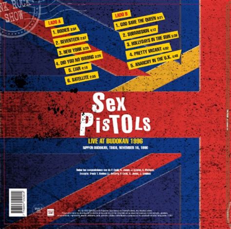 Sex Pistols Live At Budokan Música y Vinos