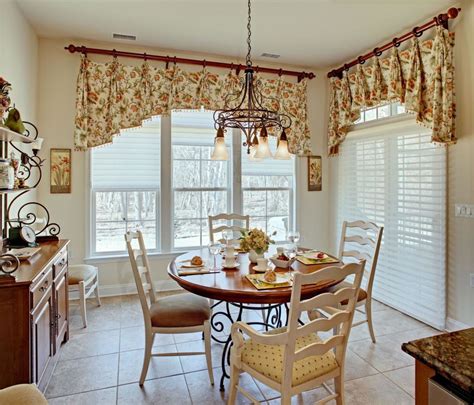 Country Kitchen Curtains And Valances Window Treatments Design Ideas