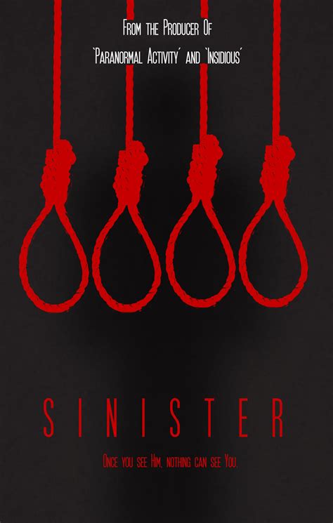 Sinister Movie Poster by MinimalisticQueen on DeviantArt
