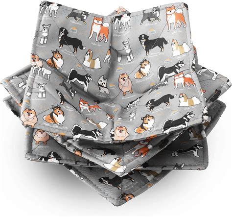 Amazon Cunhill Pcs Cotton Microwave Bowl Cozy Holders For Hot Food Hot Pads Soup Bowl