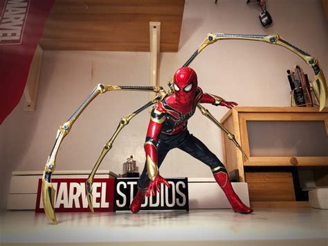 推坑分享繼承鋼鐵意志的小蜘蛛 復仇者聯盟無限之戰 MMS482 Hot Toys