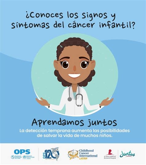 Diagnóstico precoz del cáncer infantil OPS OMS Organización