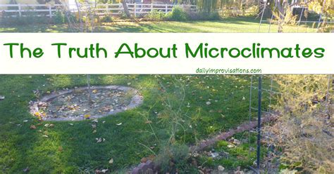 The Truth About Microclimates