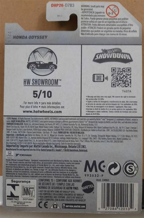 Hot Wheels Honda Odyssey Hobbies Toys Toys Games On Carousell