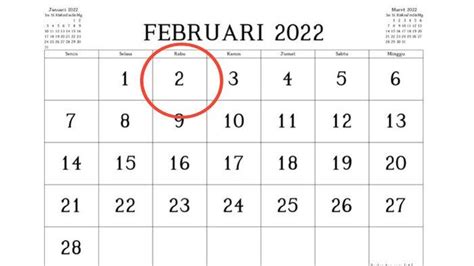 Ada Apa Tanggal 2 Februari 2022 Ternyata Tanggal 2 2 2022 Adalah Hari