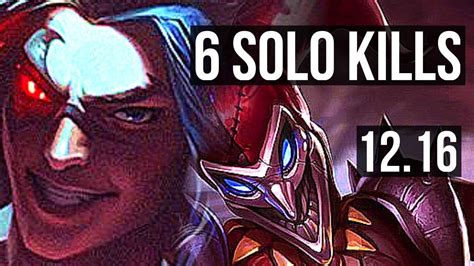 KAYN Vs SHACO JNG 2 4M Mastery 1500 Games 6 Solo Kills 10 2 4