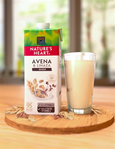 “avena Y Linaza Natures Heart” Nueva Bebida Vegetal Que Aporta