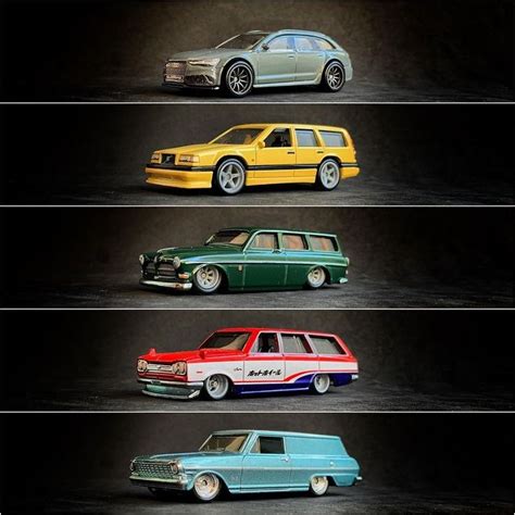 Five Photo Lote Fast Wagons Da S Rie Car Culture Da Hot Wheels Hotwheels Fastwagon Audi