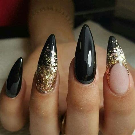 Black And Gold Nail Designs 51 Fabulous Ways To Rockem