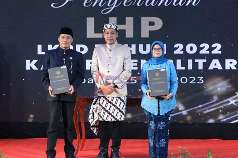 Ketua DPRD Kabupaten Blitar Apresiasi Pemkab Meraih WTP Ke 7 Namun Ada