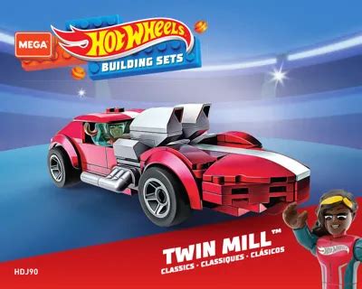 Mattel MEGA Hot Wheels Twin Mill Set HDJ90 SetDB