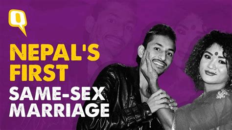 A Win For Lgbt Community First Same Sex Couple To Register Marriage In Nepal The Quint