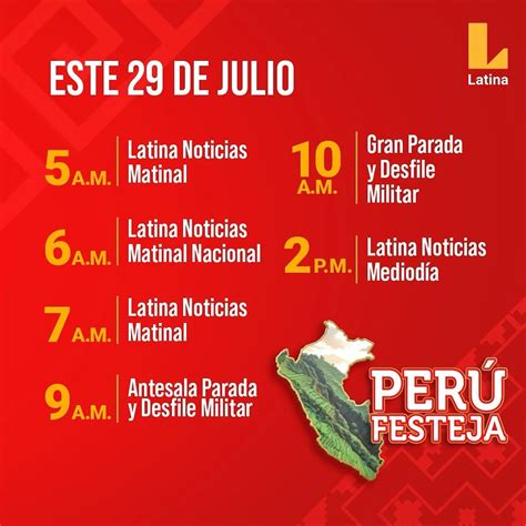 Fiestas Patrias Esta Es La Programaci N De Latina Tv Y Sus Actividades Especiales Por