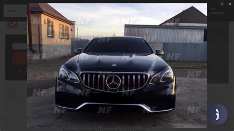 Решетка радиатора — Mercedes-Benz E-Class (W212), 2,2 л, 2013 года ...