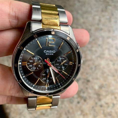 Casio WR 50M (for men), Men's Fashion, Watches & Accessories, Watches ...