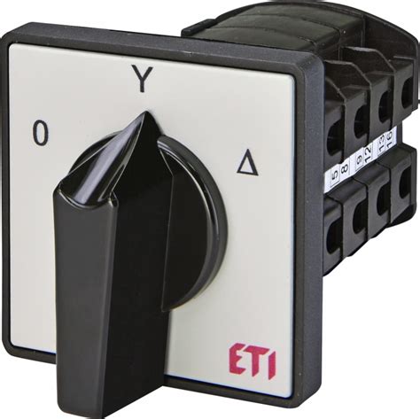 Кулачковый переключатель CS 32 12 U ("O-Y-Δ" с/ч 32А) ETI купить в ...